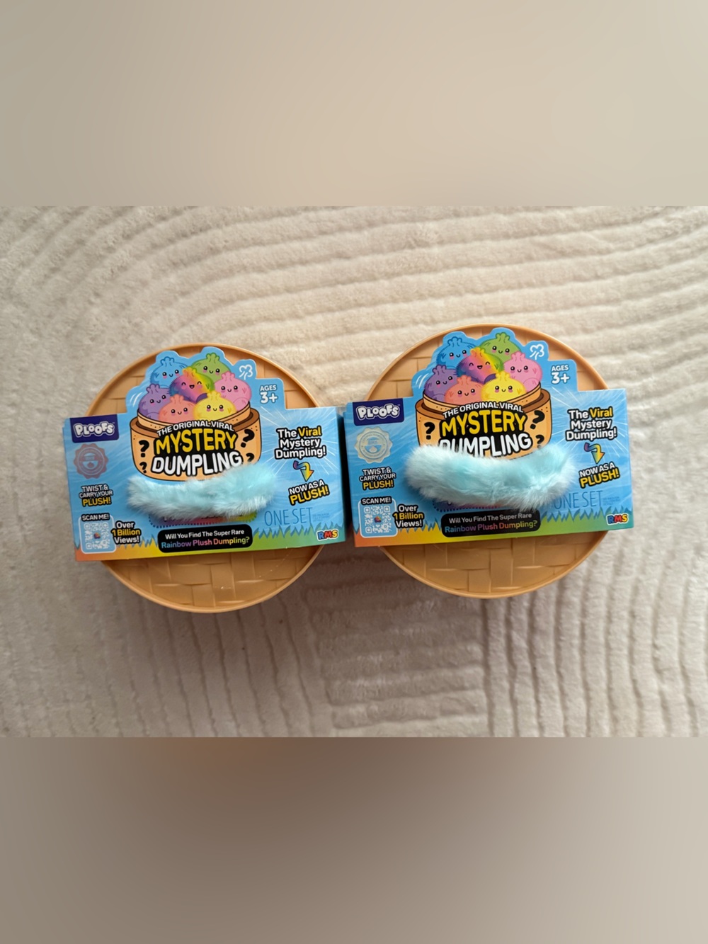 Set of 2 RMS plush dumplings